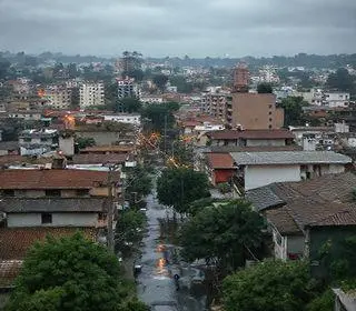 falta de água na véspera de Natal em Curitiba