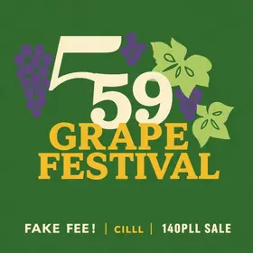 Ingressos da 59ª Festa da Uva