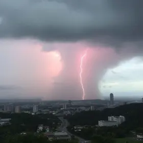 tempestade no Paraná