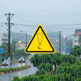 INMET alerta amarelo chuvas intensas Curitiba