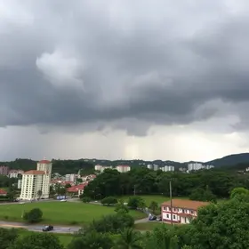 alerta amarelo tempestade Curitiba