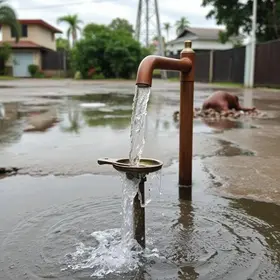 falta de água Curitiba