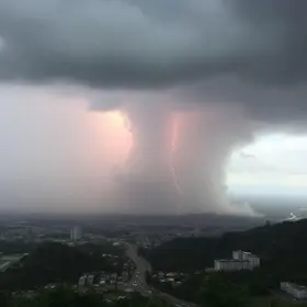alerta de tempestade no Paraná