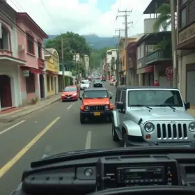 rua íngreme Almirante Tamandaré