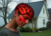 Mãe com lesão cerebral e casa em situação de risco