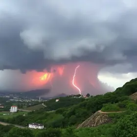 alerta de tempestade