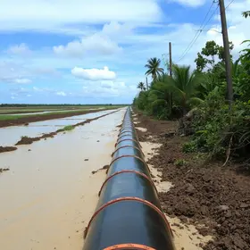rompimento da adutora