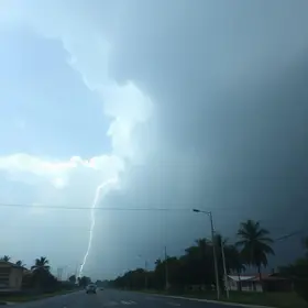 alerta de tempestade