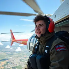 jovem 27 perfurações resgate aéreo Paraná
