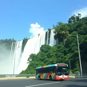 nova rota de ônibus em Foz do Iguaçu
