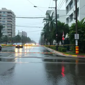 chuva forte Almirante Tamandaré